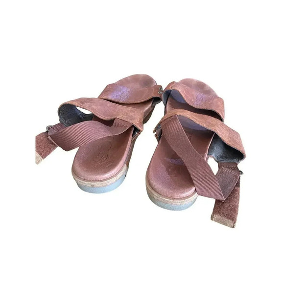 Sorel Torpeda Women’s Rustic Brown Open Toe Slingback Sandals Size 10.5 - Picture 3 of 5